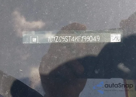 2019 Chevrolet Malibu Rs z USA, uszkodzony, nr VIN 1G1ZG5ST4KF195049